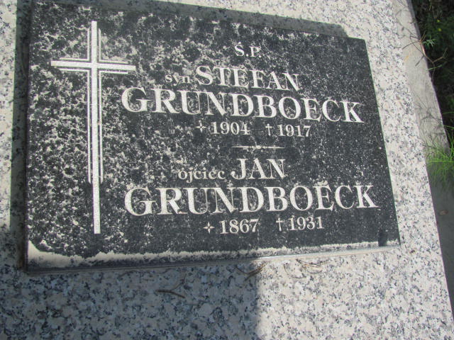 Jan Grondboeck 1877 Dębica - Grobonet - Wyszukiwarka osób pochowanych