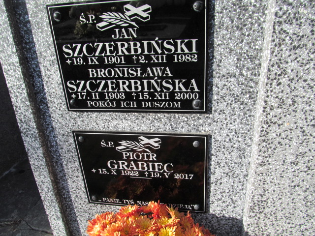 Zofia Szczerbińska 1932 Dębica - Grobonet - Wyszukiwarka osób pochowanych