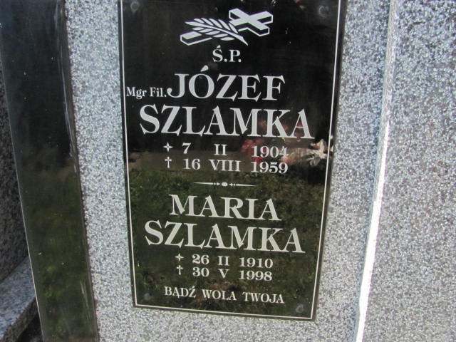 Maria Szlamka 1910 Dębica - Grobonet - Wyszukiwarka osób pochowanych