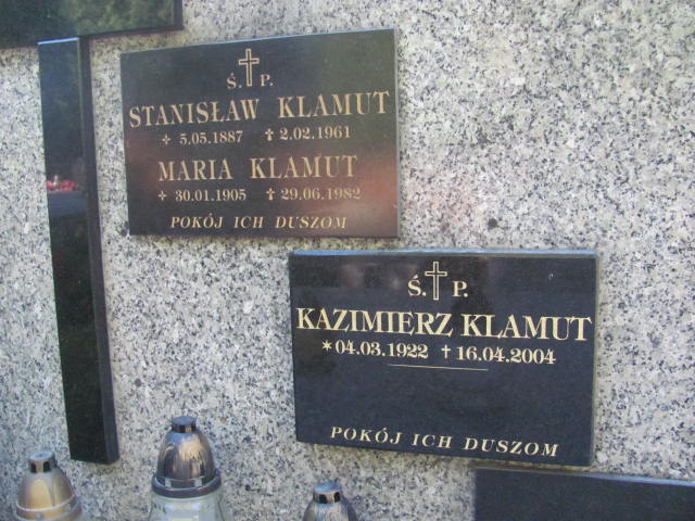 Maria Klamut 1905 Dębica - Grobonet - Wyszukiwarka osób pochowanych