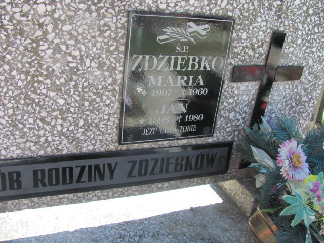 Jan Ździebko 1898 Dębica - Grobonet - Wyszukiwarka osób pochowanych