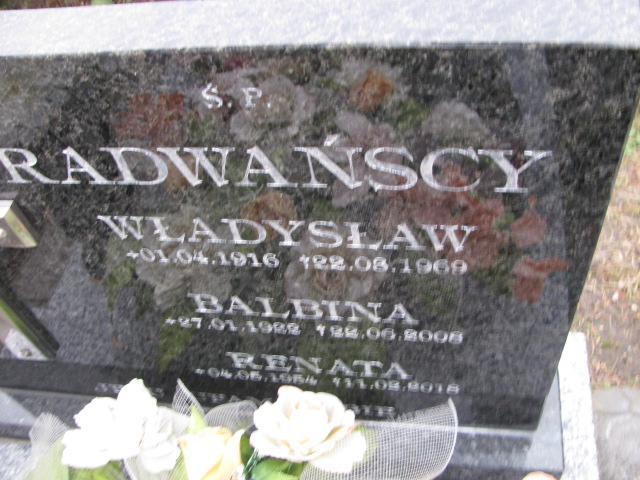 Władysław Radwański 1916 Dębica - Grobonet - Wyszukiwarka osób pochowanych